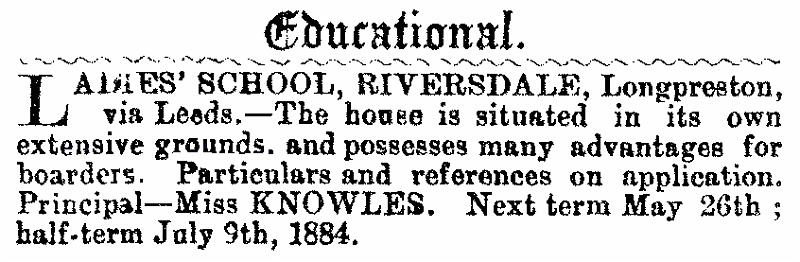 Education   1884-05-24 and 1884-05-31 CHWS.JPG